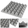 12pcs Acoustic Studio Foam Tile Home KTV Noise Sound Proofing Wall Panel 30x30cm