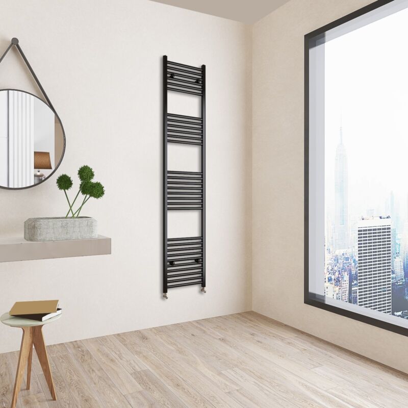 Bathroom Straight Curved Heated Towel Rail Radiator Staircase Heater Heated