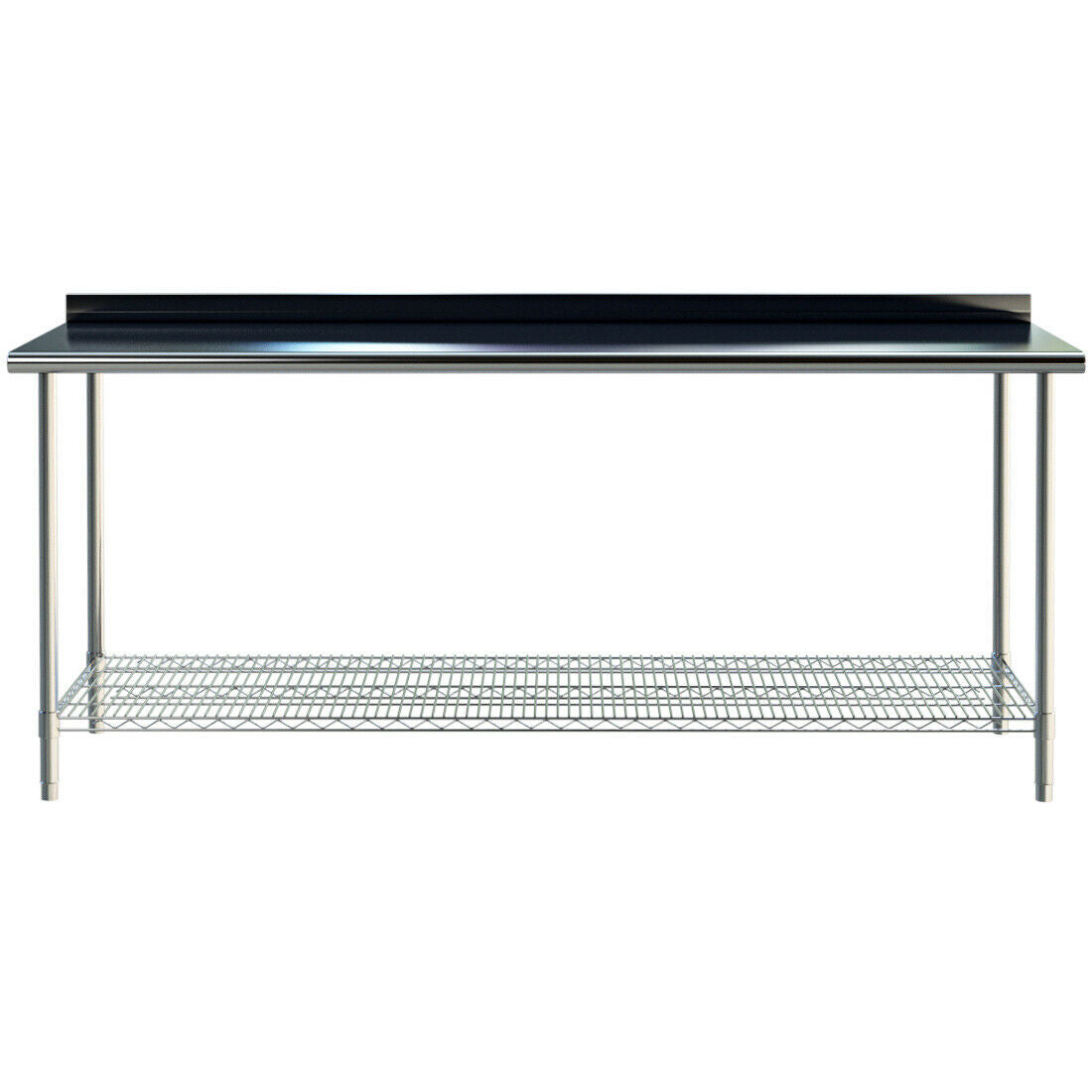 2/3/4/5/6FT Stainless Steel Commercial Kitchen Work Bench Catering Table +Shelf
