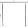 Angle Mobility Handrail Outdoor Rail Safety Grab Rail Garden Step Stair 80-240cm