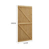 152/183cm Height Pine Wood Garden Gate Wooden Gate Pedestrian Gate