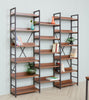 Modern 3 or 6-Tier Storage Shelf Ladder Bookshelf Display Stand Unit Rack Metal