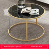Marble Vein Round Coffee Tables Sofa Side Nested End Tables Living Room Home UK~