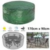 Heavy Duty Waterproof Garden Cover Table Bench Seat Cover Weatherproof Outdoor