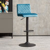 1/2/4X Bar Stools Gas Lift Stools Velvet Breakfast Kitchen Cafe Pub Swivel Chair