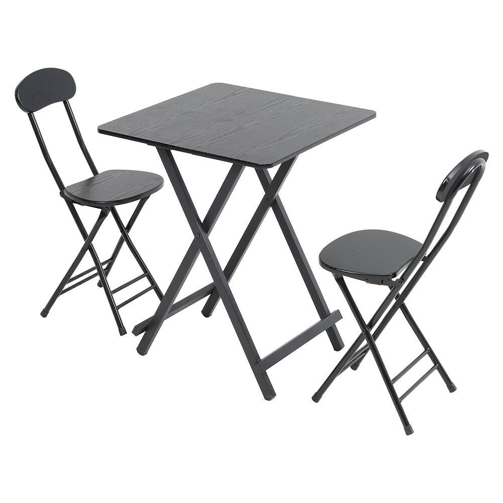 2/4 Seater Folding Table & Chairs Set Dinner Laptop Picnic Tea Hobby Craft Desk