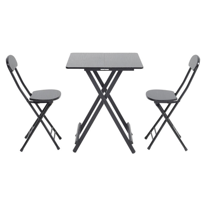 2/4 Seater Folding Table & Chairs Set Dinner Laptop Picnic Tea Hobby Craft Desk