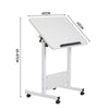Adjustable Height Mobile Laptop Table Notebook Desk Sofa Bed Tray Stand Computer