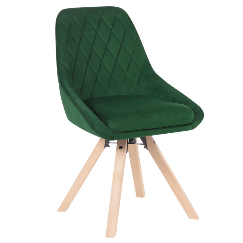 Set of 1/2/4/6 Dining Chairs Swivel Chairs Wooden Home Office Commercial