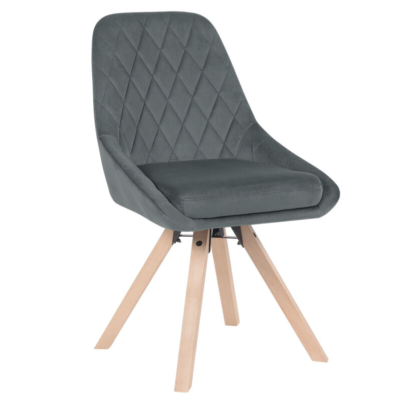 Set of 1/2/4/6 Dining Chairs Swivel Chairs Wooden Home Office Commercial