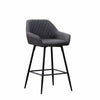 1/2/4X Bar Stools Breakfast Velvet Padded Bar Chairs Seat Kitchen Pub Stool UK