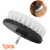 1/2 PCS 5" Electric Drill Brush Attachment for Cleaning Carpet Leather Tub