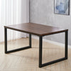 Industrial Wood & Metal Dining Table Tolix Chairs Bistro Bar Kitchen Dining Room