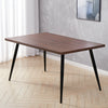 Industrial Wood & Metal Dining Table Tolix Chairs Bistro Bar Kitchen Dining Room