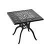 Cast Aluminium Dining Table&2/4 Chairs Set Garden Bistro Outdoor Metal Furniture