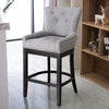 Grey Dining Stools Bar Stools Bar Chairs Grey Stool Padded Seat High Leg UK