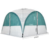Large Outdoor Gazebo Dome Sun Shelter Party Tent for Garden Camping Shade