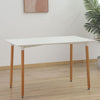 Dining Table and Chairs 4 6 Set Wooden legs Retro dining Room Chair Grey Kitchen