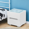 2/3 Drawers LED Bedside Tables Cabinets Wireless Charging Bedroom Furniture