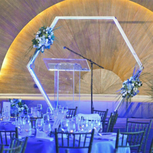 Wedding Walk Through Flower Arch / Ballon Archway Birthday Party Backdrop Stand