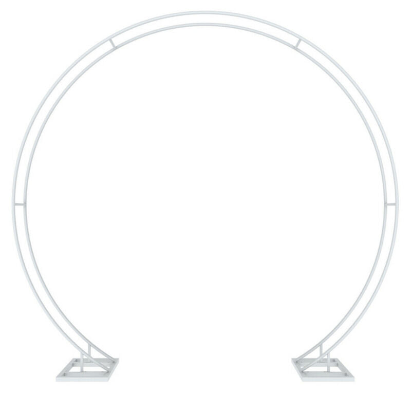 Large Stable Circle Wedding Arch Flower Stand Party Floral Balloon Rack Decor