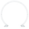 Round Metal Wedding Arch Frame Moongate Base Garden Arbor Flowers Balloon Stand