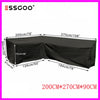 Waterproof Furniture Cover Garden Rattan Corner Outdoor Sofa Protector L-Shape