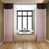 Voile Shimmer Net Curtain Sheer Slot Top Rod Pocket Window Drape Single Panel UK