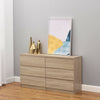 Modern Chest of Drawers 2-6 Drawer Bedside Table Nightstand Cabinet Bedroom UK