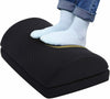 Ergonomic Memory Foam Foot Rest Under Desk Home Office Cushion Pillow Black