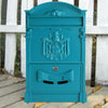 LARGE VINTAGE OUTDOOR LOCKABLE LETTER POST BOX MAILBOX WALL MOUNTED SECURE MAIL