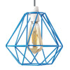 Metal Pendant Light Shade Ceiling Industrial Geometric Wire Cage Lampshade Lamp
