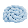 Cot Bumper Braid Pillow Nursery Bed Wall Kids Crib Cot Bedding Cushion Protector