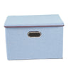 Foldable Fabric Storage Box with lid Drawer Toys/Books/Clo