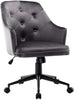 EMILE VELVET SWIVEL DESK STUDY HOME OFFICE COMPUTER CHAIR LIVINGROOM ARMCHAIR