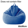 Large Bean Bag Chair Adult Teens Kid Couch Sofa Cover Lazy Lounger Garden Indoor