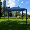 Gazebo Party Tent Marquee 3x3m Waterproof PVC Garden PE Outdoor Wedding Canopy