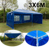 Large 3x6m Gazebo Marquee Canopy Outdoor Patio Garden Wedding Party Tent 4 Sides