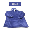 UK-Hoodie Blanket Oversized Ultra Plush Comfy Sherpa Giant Big Hooded Sweatshirt
