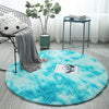 Circle Round Shaggy Rug Living room Bedroom Carpet Floor Fluffy Mat Anti-Skid