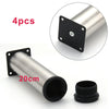 4PCS Adjustable Cabinet Legs Stainless Steel Kitchen Feet Rounds Stand Holders