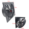Heavy Duty Round/ Square Industrial Axial Flow Fan 2/4 Pole Extractor Air Blower