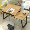 Laptop Table Folding Desk Stand Bed Tray Sofa Computer Study Portable Adjustable