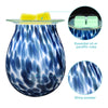 Electric Fragrance Lamp Wax Melt Warmer 3D Aroma Oil Burner Diffuser Glass Gift