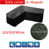 Heavy Duty Waterproof Garden Patio Furniture Cover for Rattan Table Cube Outdoor