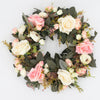Artificial Silk Flowers Garland Hanging Lavender Boxwood Door Wreath Wedding NEW