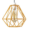 Metal Pendant Light Shade Ceiling Industrial Geometric Wire Cage Lampshade Lamp