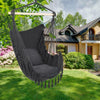 Garden Hammock Chair Hanging Swing Seat Cotton Rope Net W/ Outdoor Home Decor UK