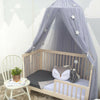 Bedding Dome Tent Cotton Kids Bed Canopy Bedcover Mosquito Net Curtain Decor