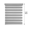 Day and Night Zebra/Vision Window Roller Blinds 3 Colours, 3 Sizes, 150cm Drop
